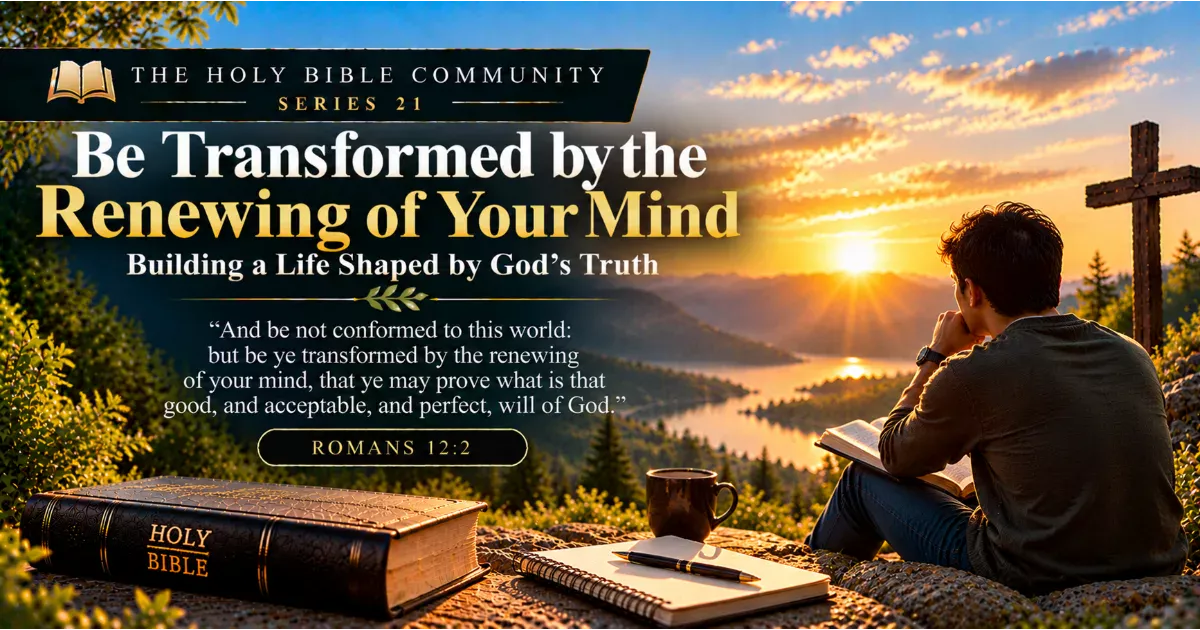 Be Transformed by the Renewing of Your Mind: Building a Life Shaped by God's Truth