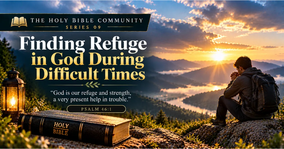 Finding Refuge in God During Difficult Times