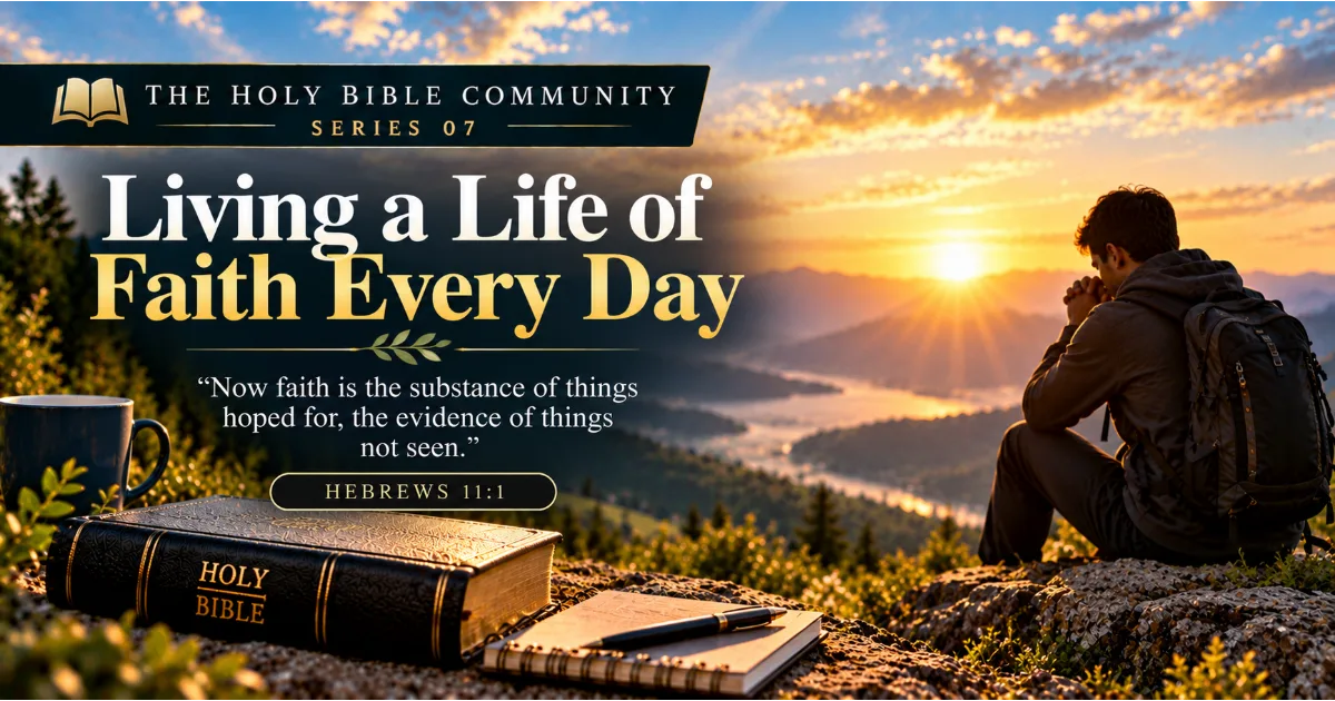 Living a Life of Faith Every Day