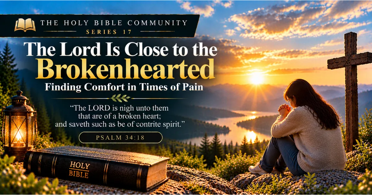The Lord Is Close to the Brokenhearted: Finding Comfort in Times of Pain