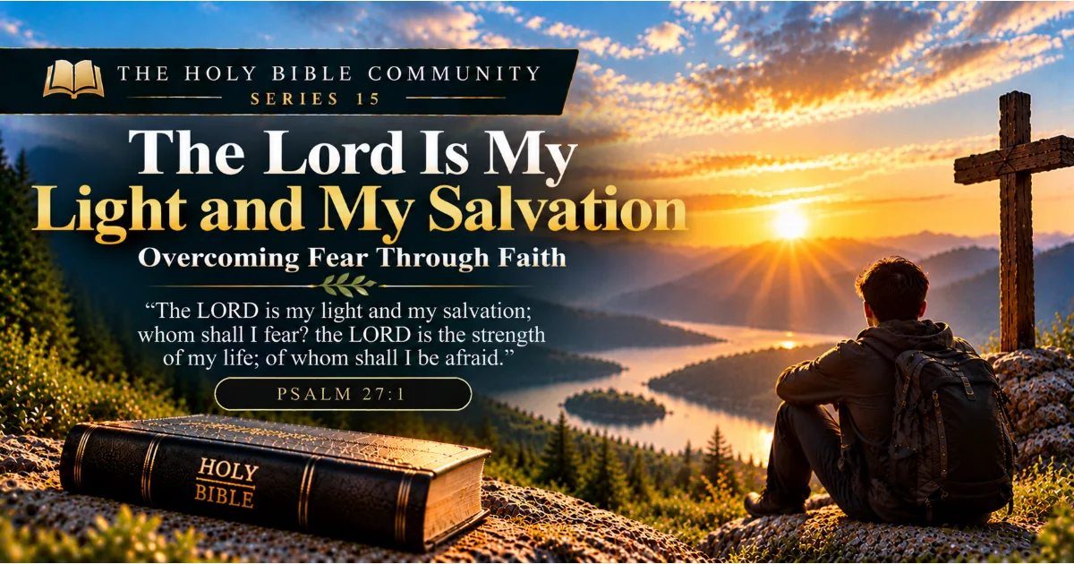 The Lord Is My Light and My Salvation: Overcoming Fear Through Faith